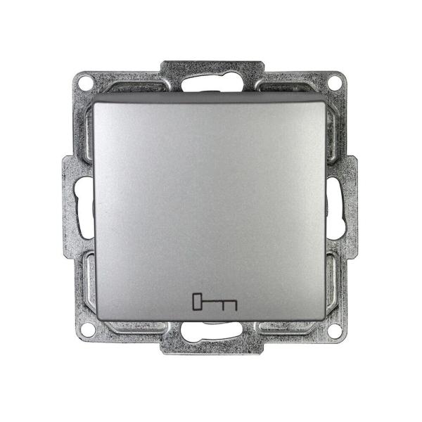 Gunsan Visage Taster Schlüssel Unterputz Silber